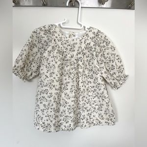 NWOT Zara textured floral dress 9-12Months